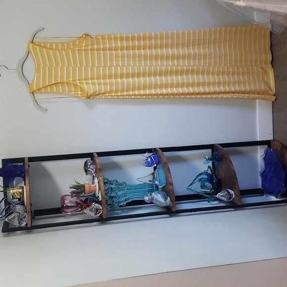 Nwt Zara Yellow Striped Maxi racerback Dress, Size S - Picture 8 of 13